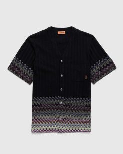 Missoni T-Shirt Tricote Noir | Chemises