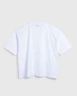 Dries van Noten T-Shirt Oversize Poule Blanc | T-Shirts