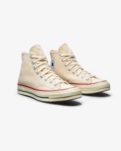 Converse Chuck 70 Hi Parchemin/Grenat/Aigrette | Baskets