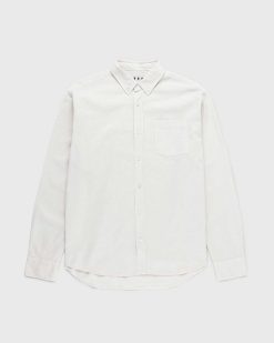 Highsnobiety HS05 Chemise A Manches Longues Peche Teinte En Vetement Gris | Chemises