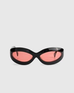 Port Tanger Summa Noir/Rouge Soleil | Des Lunettes De Soleil