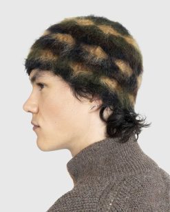 SSU Chapeau Bob Coquillage Mohair Brosse Forest Camo | Chapeaux