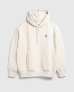 Lacoste Sweat A Capuche Pique Double Face Blanc Casse | Sueurs