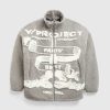 Y/Project Paris' Best Veste Polaire Jacquard Gris/Blanc | Vetements D'Exterieur