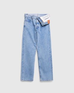 Y/Project Jean Evergreen Taille Asymetrique Evergreen Ice Blue | Pantalon