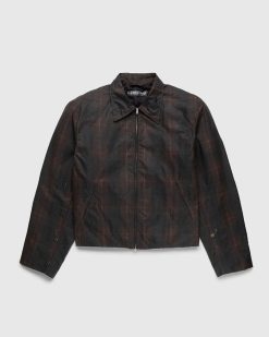 Our Legacy Mini-Veste Hunterbrown Tartan | Vetements D'Exterieur