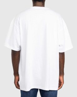 Trussardi T-Shirt Levrier Blanc | T-Shirts