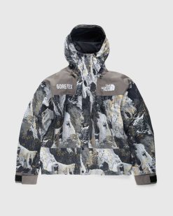 The North Face Veste Gore-Tex Mountain Falcon Brown Conrads Notes Print | Vetements D'Exterieur