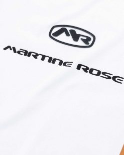 Martine Rose T-Shirt Oversize A Empiecements Blanc/Multi | T-Shirts