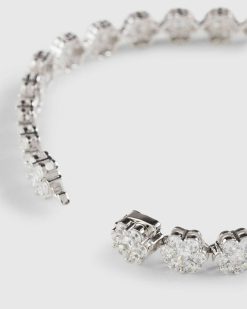 Hatton Labs Bracelet Tennis Marguerite Argent | Bijoux