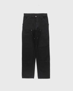 Carhartt WIP Pantalon Double Genou Noir | Pantalon