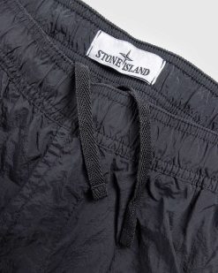 Stone Island Short De Bain Nylon Metal Noir | Shorts