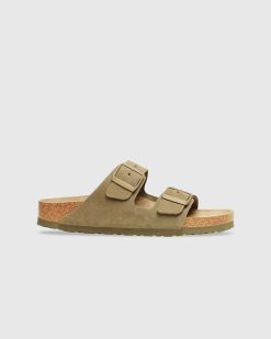 Birkenstock Arizona Sfb Kaki Delave | Des Sandales