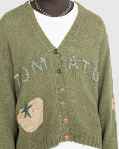 Story mfg. Cardigan Twinsun Olive Toms | Tricots