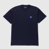 Carhartt WIP T-Shirt Patch Coeur S/S Bleu | T-Shirts