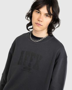 AFFXWRKS Sweat Varsity Doux Noir | Sueurs