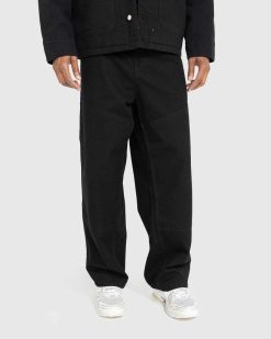 Carhartt WIP Pantalon Large Panneau Noir | Pantalon