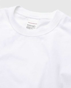 Stockholm Surfboard Club T-Shirt Logo Blanc/Rouge | T-Shirts