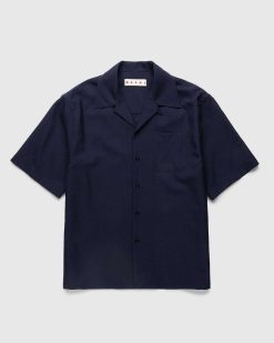 Marni Chemise Bowling Marine | Chemises