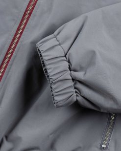 J.W. Anderson Blouson Zippe Contraste Sur Le Devant Gris | Vetements D'Exterieur