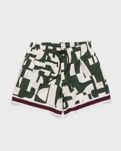 Dries van Noten Phibbs Short De Bain Dessin C | Maillots De Bain