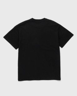 J.W. Anderson T-Shirt Jwa Fraise Brodee Noir | T-Shirts