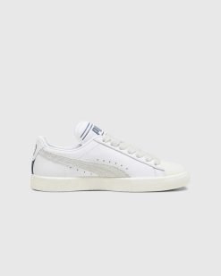 Puma Clyde Rhuigi Gris Immacule/Gris Calme/Blanc | Baskets