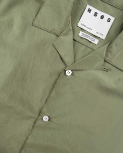 Highsnobiety HS05 Chemise Brossee A Manches Courtes Vert | Chemises