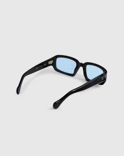 Port Tanger Mektoub Noir/Rif Bleu | Des Lunettes De Soleil