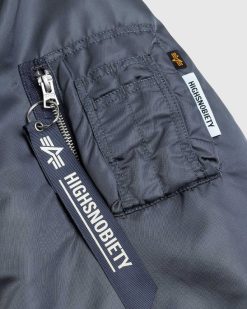 Alpha Industries Ma-1 Bomber Acier Marine | Vetements D'Exterieur