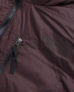 The North Face 92 Veste Nuptse Reversible Mousse Soufre/Marron Charbon | Vetements D'Exterieur