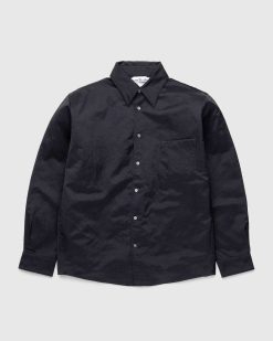 Acne Studios Surchemise Nylon Noir | Chemises