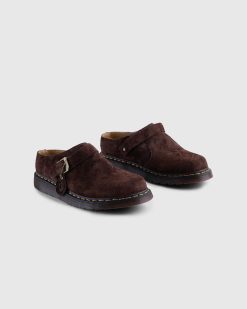 Dr. Martens Isham Daim Desert Oasis Marron Fonce | Chaussures