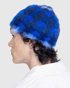 SSU Chapeau Bob Coquillage Mohair Brosse Bleu Merlin | Chapeaux