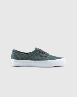 Vans Ua Og Authentic Lx Vault Damier Vert | Baskets