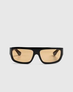 Port Tanger Bodi Acetate Noir/Verre Ambre | Des Lunettes De Soleil