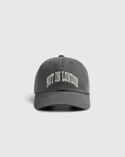 Highsnobiety Casquette Not In London Gris Fonce | Chapeaux