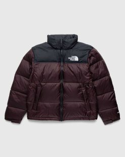 The North Face Veste Retro Nuptse 1996, Marron Charbon/Noir Tnf | Vetements D'Exterieur