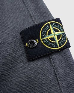 Stone Island Sweat-Shirt Entierement Zippe Charbon | Sueurs