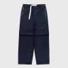 Jil Sander Pantalon Coton Deperlant Minuit | Pantalon