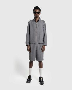 Highsnobiety HS05 Veste De Costume Tropical Gris | Vetements D'Exterieur