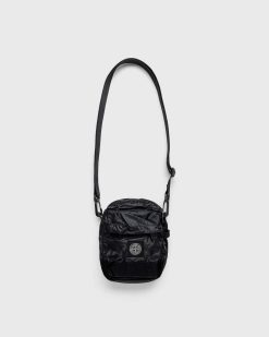 Stone Island Sac Bandouliere Noir | Sacs