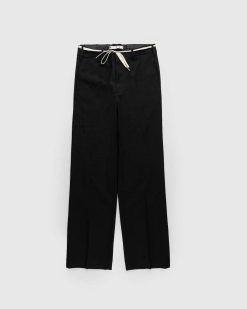 Marni Pantalon Laine Noir | Pantalon