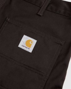 Carhartt WIP Pantalon Double Genou Tabac/Rince | Pantalon