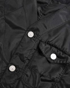 Stone Island Gilet Teint En Piece Noir | Vetements D'Exterieur