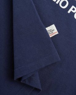 Highsnobiety Design Masters A Manches Longues Bleu Marine | T-Shirts