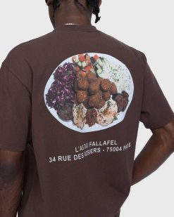 L'As du Fallafel T-Shirt A Manches Courtes Marron | T-Shirts