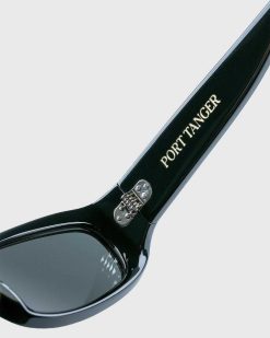 Port Tanger Verres Noirs Noirs Saudade | Des Lunettes De Soleil