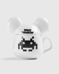 Medicom Space Invaders Be@Rmug Blanc/Noir | Maison