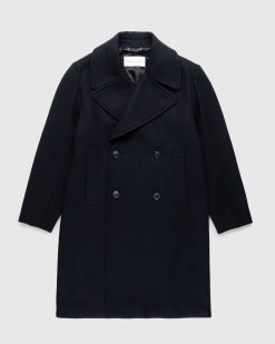 Dries van Noten Manteau Corbeau Noir | Vetements D'Exterieur